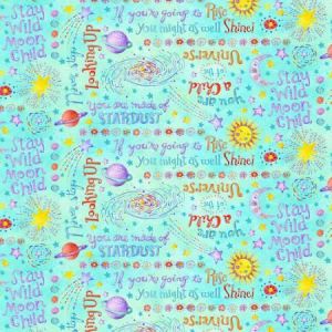 Stay Wild Moon Child Aqua Words