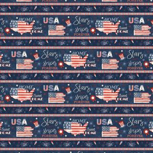 Stripes  Stars Repeating Stripe