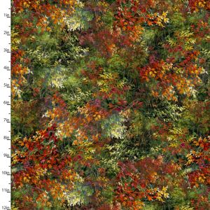 Through the Forest Light Rustling Foliage in Multi