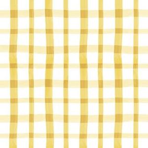 To The Moon And Back Sweet Plaid in Yellows