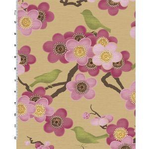Tomorrow Morning Birds  Cherry Blossoms in Pink