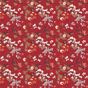 Trinkets Fusion Knit Vintage Florets in Red