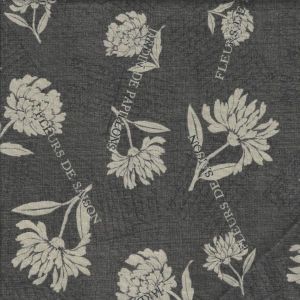 Twilight Blooms Butterfly Garden in Dark Gray