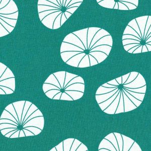Uno Morning Glories in Teal
