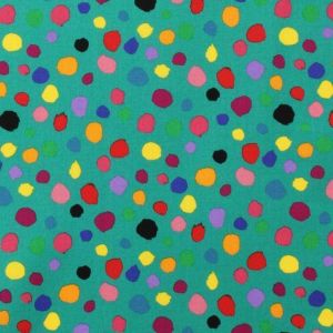 Vacation Getaway Sunshine Dot in Aqua