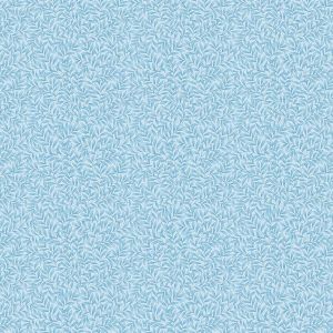 Veranda Leaves Allover in Light Blue