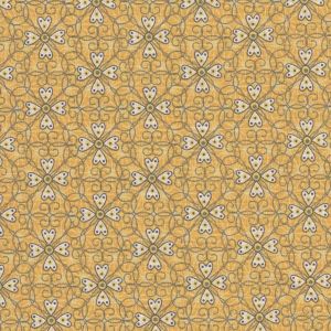 Vintage Sunshine Quatrefoil on Gold