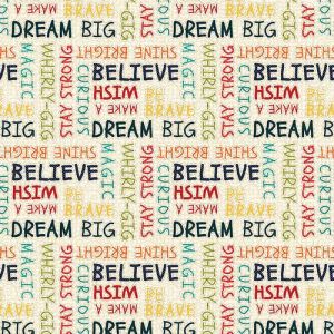 Whirlygig Magic Cream Motivational Words