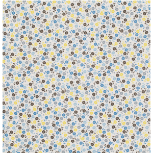 Wishing Well Floral Ditsy in Blue