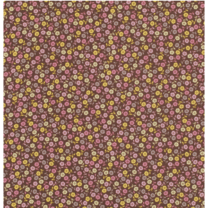 Wishing Well Floral Ditsy in Brown
