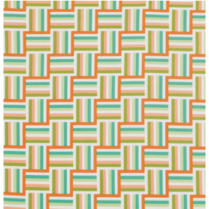 Wishing Well Ladder Stripe in Orange
