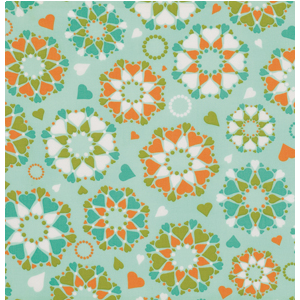 Wishing Well Secret Hearts in Aqua