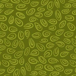 Woodland Friends Swirls in Green