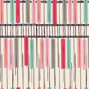 Heart Melodies Knit The Key of Hue in Ivory