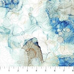 Sail Away Multi Contour Map