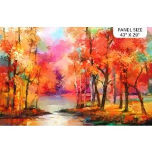 September Morning Multi Trees Panel