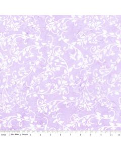 Batiks Basics Candy Coated Vines in Orchid