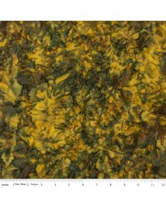 Batiks Basics Color Play Mottled in Peridot Fern
