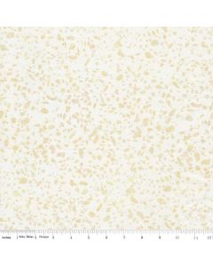 Batiks Basics Terrazzo Dots in Buttermilk