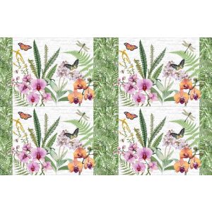 Orchids In Bloom Placemats Panel