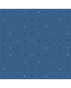 InkPerfect Crossed Grid Onwa in Blue