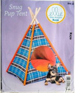 Kwik Sew 270  4374 Snug Pup Tent Pattern