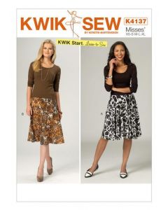 Kwik Sew 4137 Misses Skirts Pattern