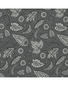 Mystique Paisley Leaves in Gray