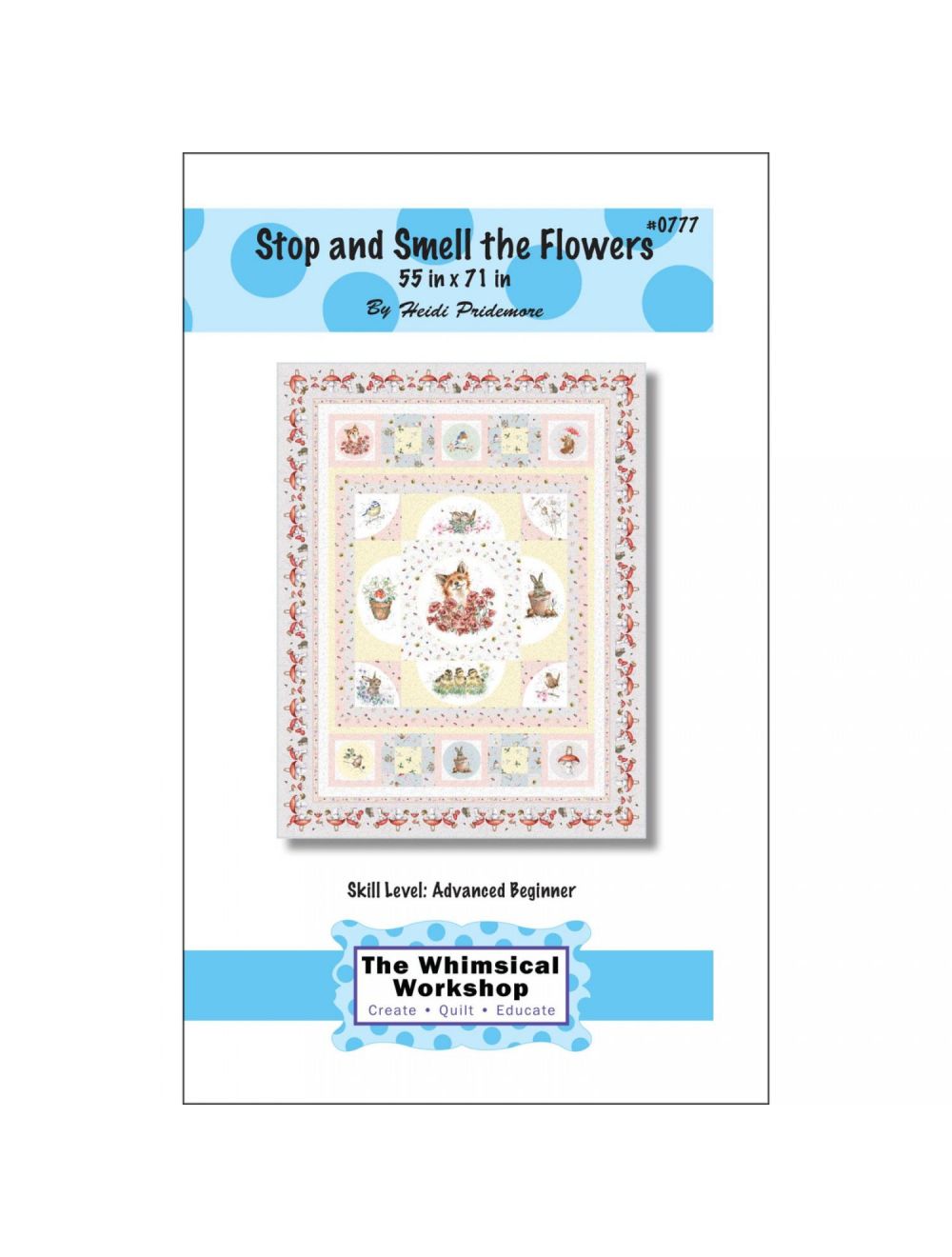 Stop And Smell The Flowers Quilt Pattern