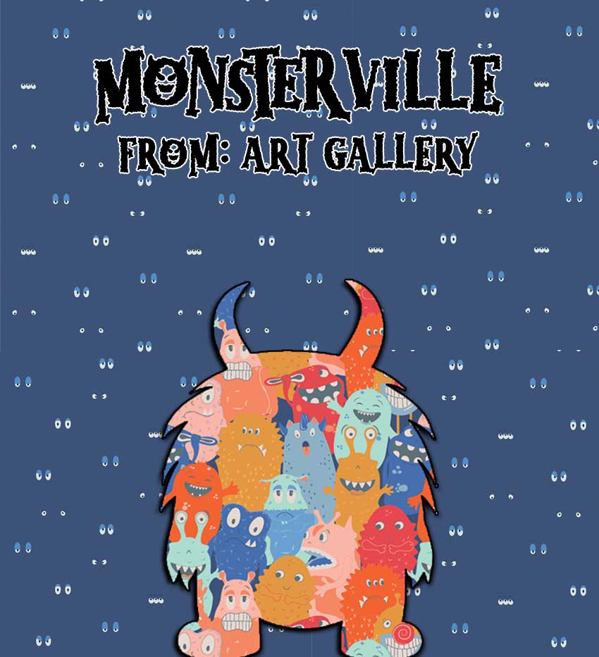 MonsterVille Fabric Collection from Art Gallery Fabrics