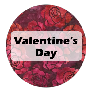 Valentines Day Themed Fabric